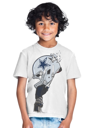  Football Helmets Dallas for Kids T-Shirt