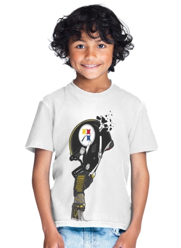  Football Helmets Pittsburgh for Kids T-Shirt