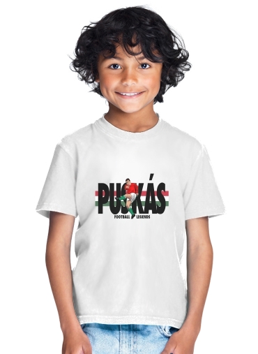  Football Legends: Ferenc Puskás - Hungary for Kids T-Shirt
