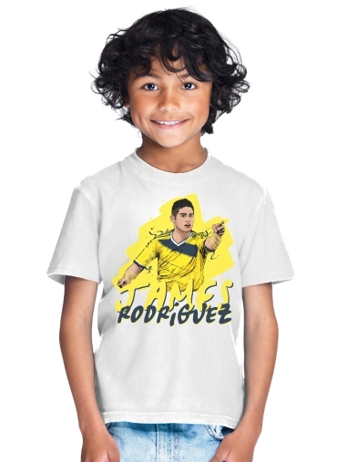  Football Stars: James Rodriguez - Colombia for Kids T-Shirt