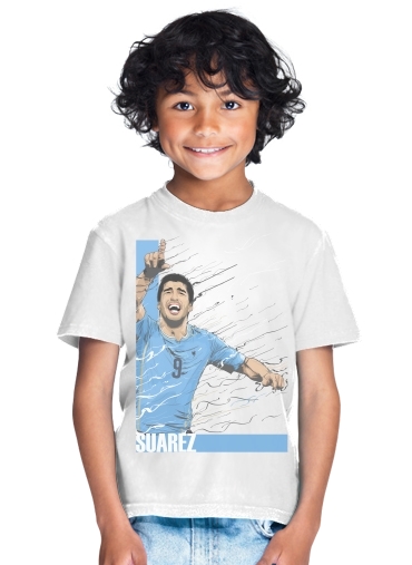  Football Stars: Luis Suarez - Uruguay for Kids T-Shirt