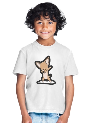  Funny Dabbing Chihuahua for Kids T-Shirt