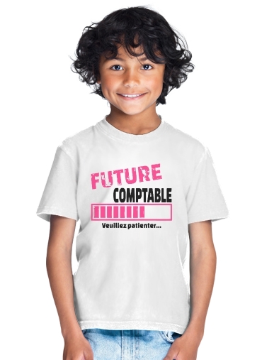  Future comptable  for Kids T-Shirt