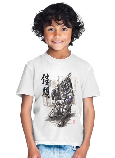  Garrus Vakarian Mass Effect Art for Kids T-Shirt