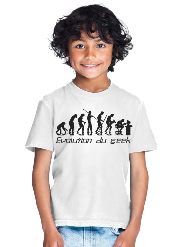  Geek Evolution for Kids T-Shirt