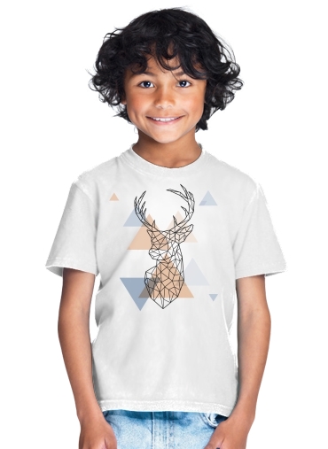  Geometric head of the deer for Kids T-Shirt