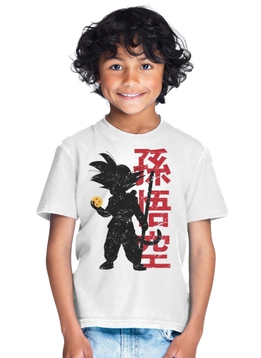  Goku silouette for Kids T-Shirt
