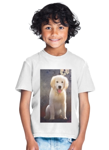  Golden Retriever Puppy for Kids T-Shirt