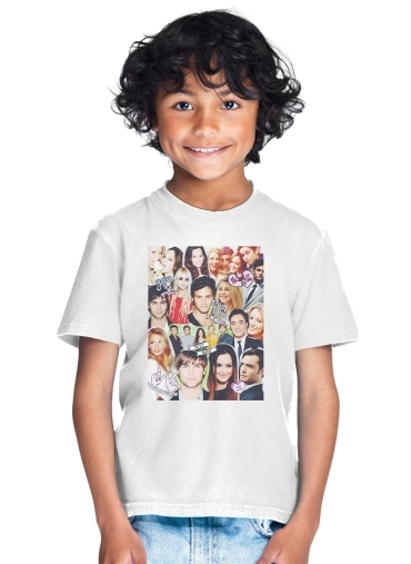  Gossip Girl Fan Collage for Kids T-Shirt