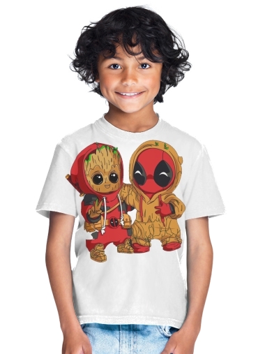  Groot x Deadpool for Kids T-Shirt