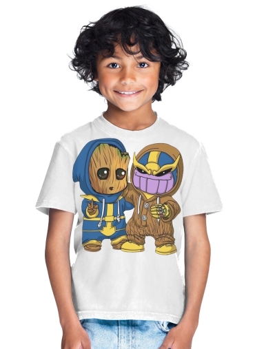  Groot x Thanos for Kids T-Shirt