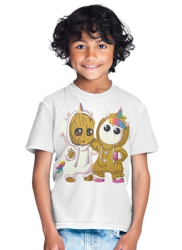  Groot x Unicorn for Kids T-Shirt