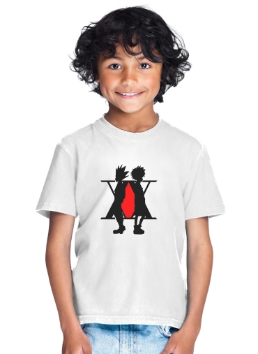  Hunter x Hunter Logo with Killua and Gon for Kids T-Shirt
