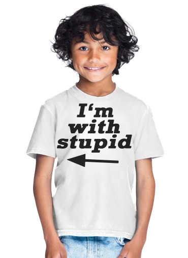  I am with Stupid South Park for Kids T-Shirt