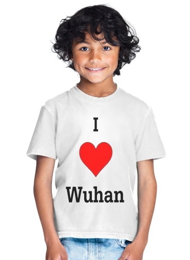  I love Wuhan Coronavirus for Kids T-Shirt