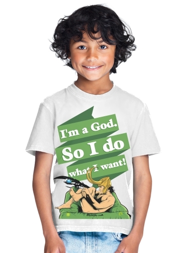  In the privacy of: Loki for Kids T-Shirt