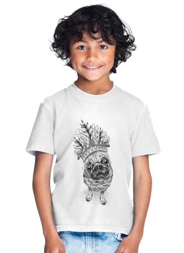  Indian Pug for Kids T-Shirt