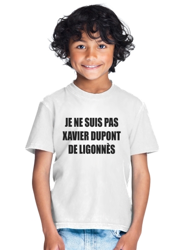  Je ne suis pas Xavier Dupont De Ligonnes Criminel for Kids T-Shirt
