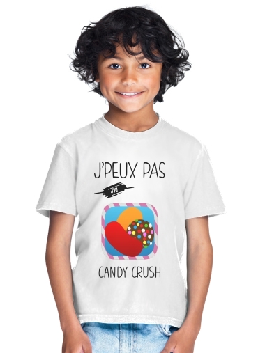  Je peux pas jai candy crush for Kids T-Shirt