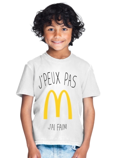  Je peux pas jai faim McDonalds for Kids T-Shirt