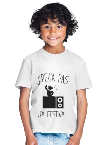  Je peux pas jai festival for Kids T-Shirt