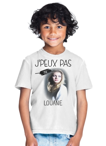  Je peux pas jai Louane for Kids T-Shirt