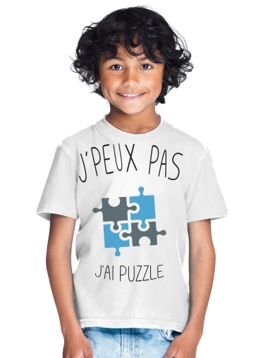  Je peux pas jai Puzzle for Kids T-Shirt