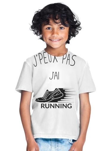  Je peux pas jai running for Kids T-Shirt