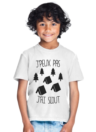  Je peux pas jai scout for Kids T-Shirt