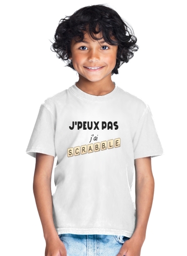  Je peux pas jai scrabble for Kids T-Shirt