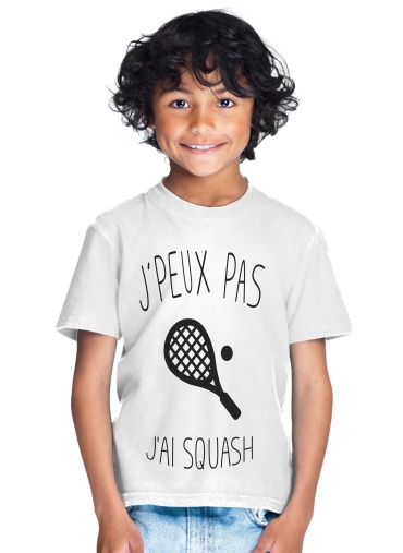  Je peux pas jai squash for Kids T-Shirt