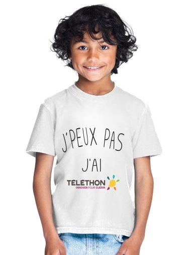  Je peux pas jai telethon for Kids T-Shirt