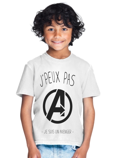  Je peux pas je suis un Avenger for Kids T-Shirt