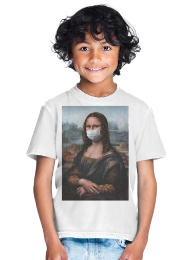  Joconde Mona Lisa Masque for Kids T-Shirt