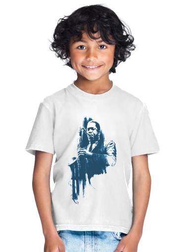  John Coltrane Jazz Art Tribute for Kids T-Shirt