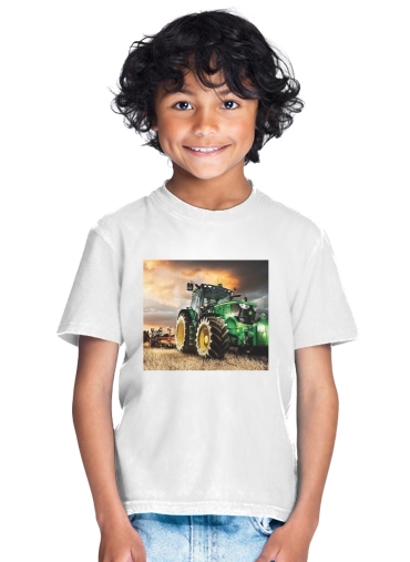  John Deer tractor Farm for Kids T-Shirt