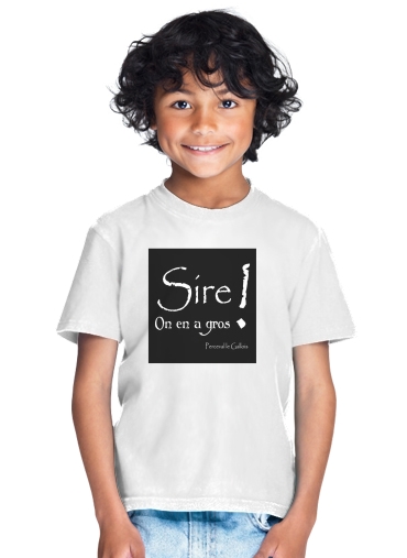 Kaamelott Perceval Sire on en a gros for Kids T-Shirt