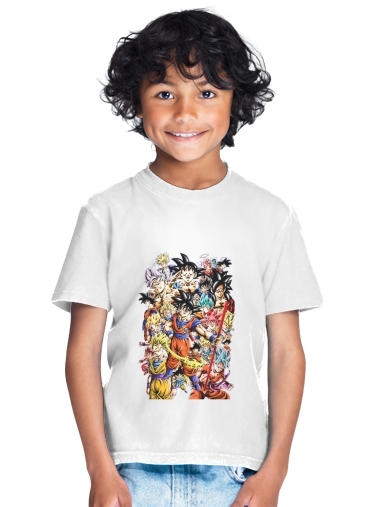  Kakarot Goku Evolution for Kids T-Shirt
