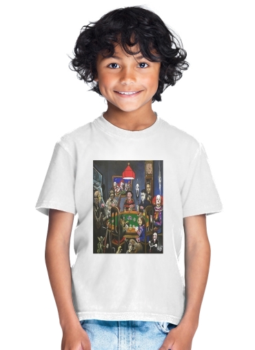  Killing Time with card game horror for Kids T-Shirt