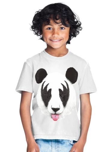  Kiss of a Panda for Kids T-Shirt