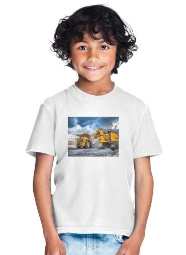  komatsu construction for Kids T-Shirt
