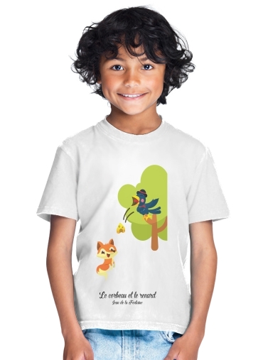  Le corbeau et le renard for Kids T-Shirt