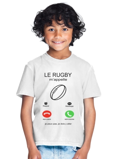  Le rugby mappelle for Kids T-Shirt