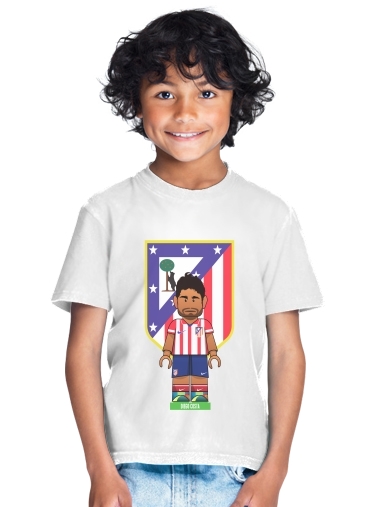  Lego Football: Atletico de Madrid - Diego Costa for Kids T-Shirt