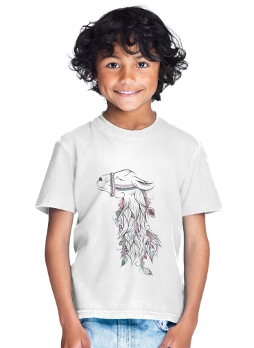  Llama Happy for Kids T-Shirt