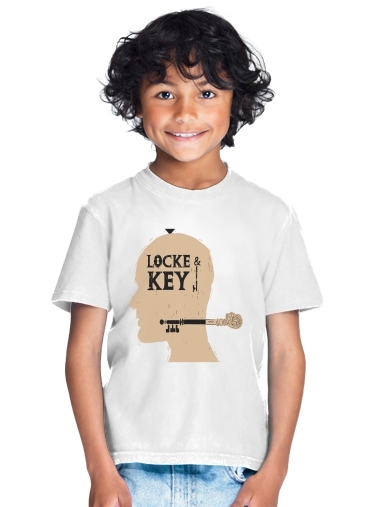  Locke Key Head Art for Kids T-Shirt