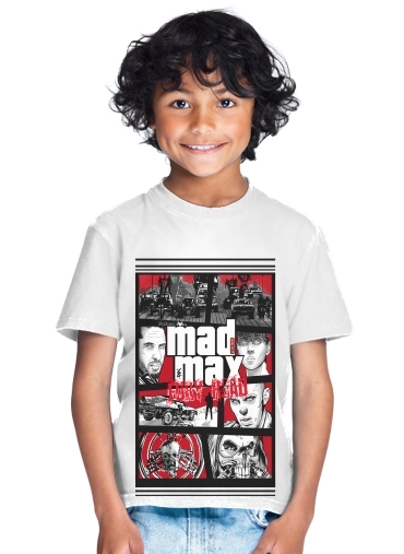  Mashup GTA Mad Max Fury Road for Kids T-Shirt