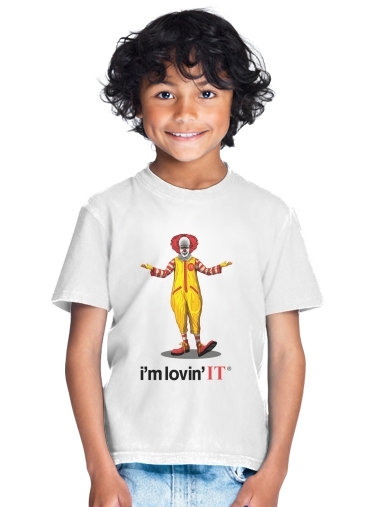  Mcdonalds Im lovin it - Clown Horror for Kids T-Shirt