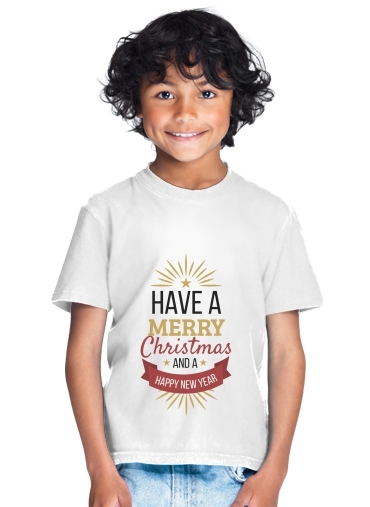  Merry Christmas and happy new year for Kids T-Shirt