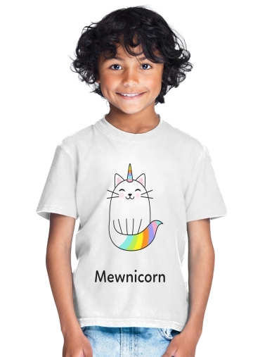  Mewnicorn Unicorn x Cat for Kids T-Shirt